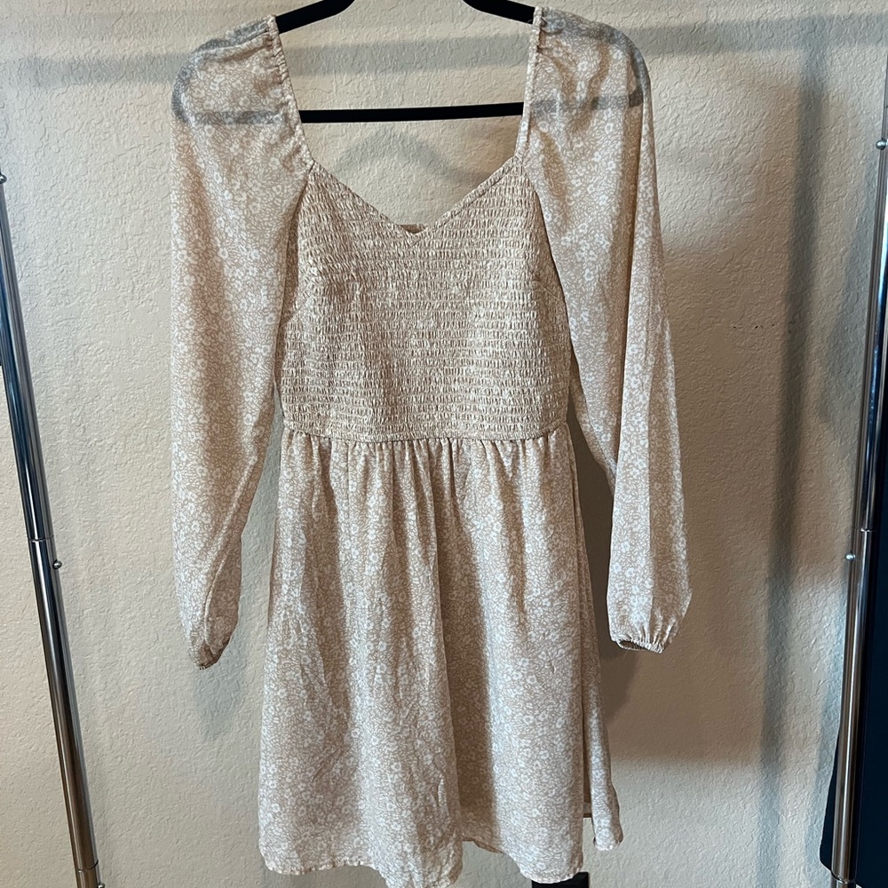 Floral Long Sleeve Dress